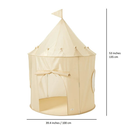 Recycled Fabric Play Tent - Beige