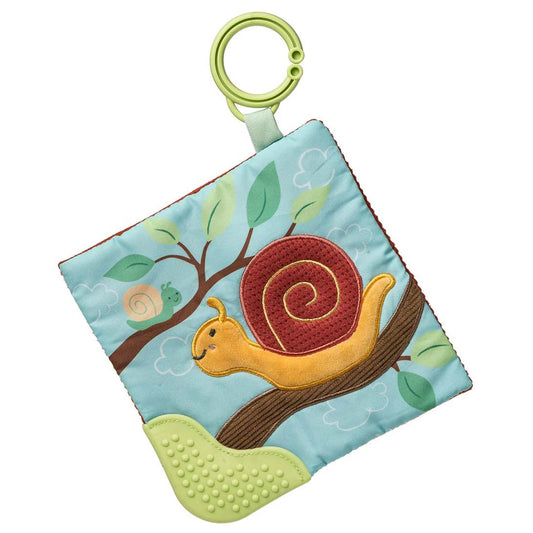 Sweet Soothie Crinkle Teether - Skippy Snail 6"