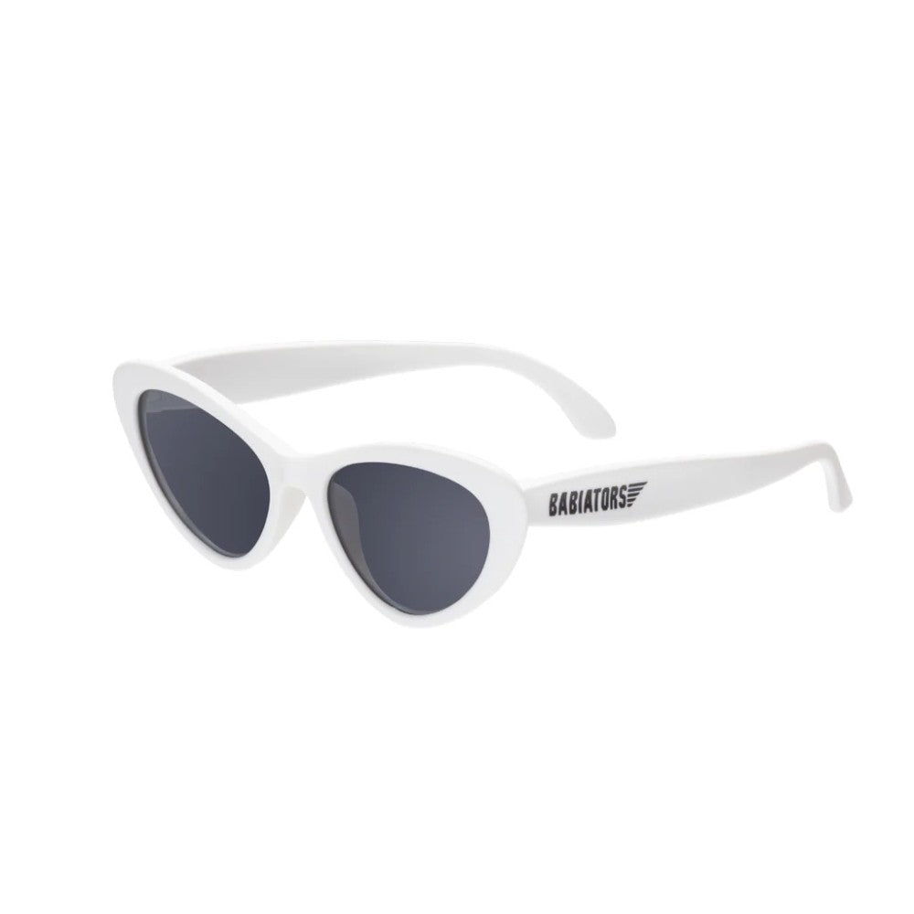 Cat Eye Sunglasses - White