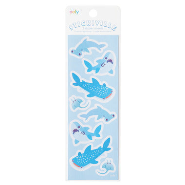 Stickiville Skinny Stickers - Sharks & Rays