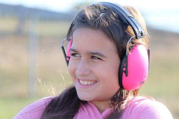 Kids Hearing Protection Earmuffs - Petal Pink