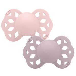 BIBs Infinity Pacifier Symmetrical - Blossom/Dusky Lilac