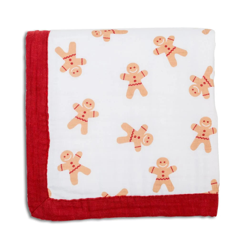 Heirloom Christmas Quilt - Gingerbread Men