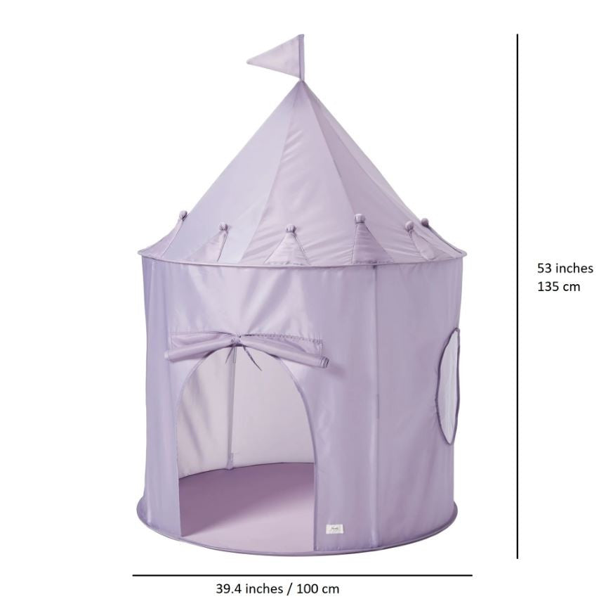 Recycled Fabric Play Tent - Purple Iris