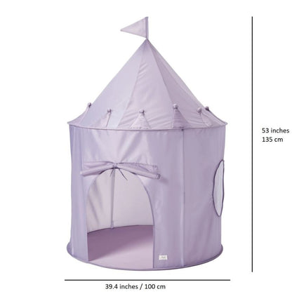 Recycled Fabric Play Tent - Purple Iris