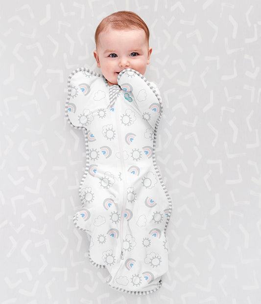 Swaddle Up Original 1.0 TOG - Rainbow White