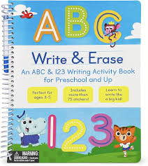 Write & Erase ABC Activity Book