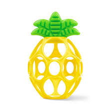 Hold My Own Pineapple Easy-Grasp Teether Toy