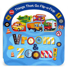 Lift-A-Flap Book - Vroom & Zoom - Things That Go