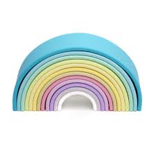 Pastel Rainbow 12-Piece Rainbow Stacker