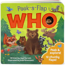 Peek-A-Flap Board Book - Who