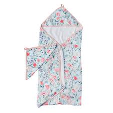 Hooded Towel Set - Bluebell