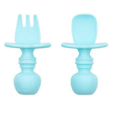 Silicone Chewtensils - Blue