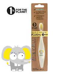 Bio Cornstarch Toothbrush - Elephant