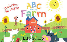 Lift-A-Flip Board Book -  ABC on the Farm