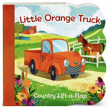 Lift-A-Flap Book - Little Orange Truck