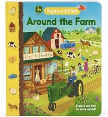 Explore & Find Board Book - Around the Farm