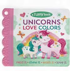 Tuffy Book - Unicorns Love Colors