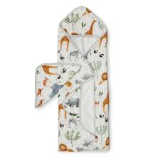 Hooded Towel Set - Safari Jungle