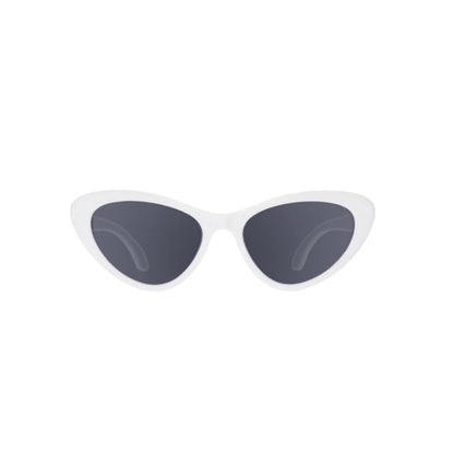 Cat Eye Sunglasses - White