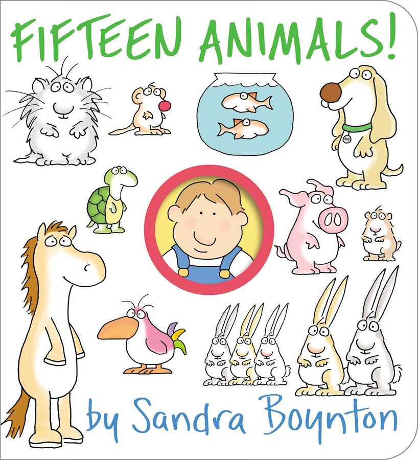 Fifteen Animals! Board Book