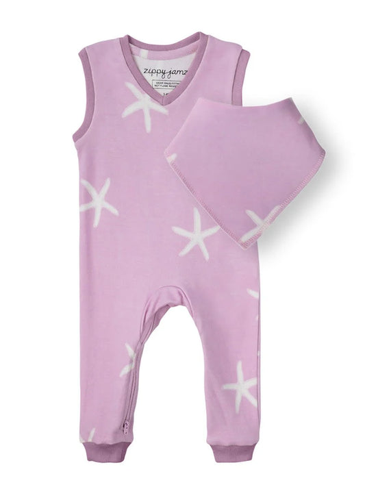 Zippered Romper - Wish Upon a Starfish