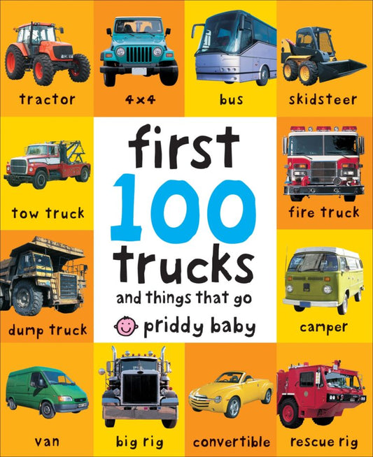 First 100 Trucks - Lift the Flap