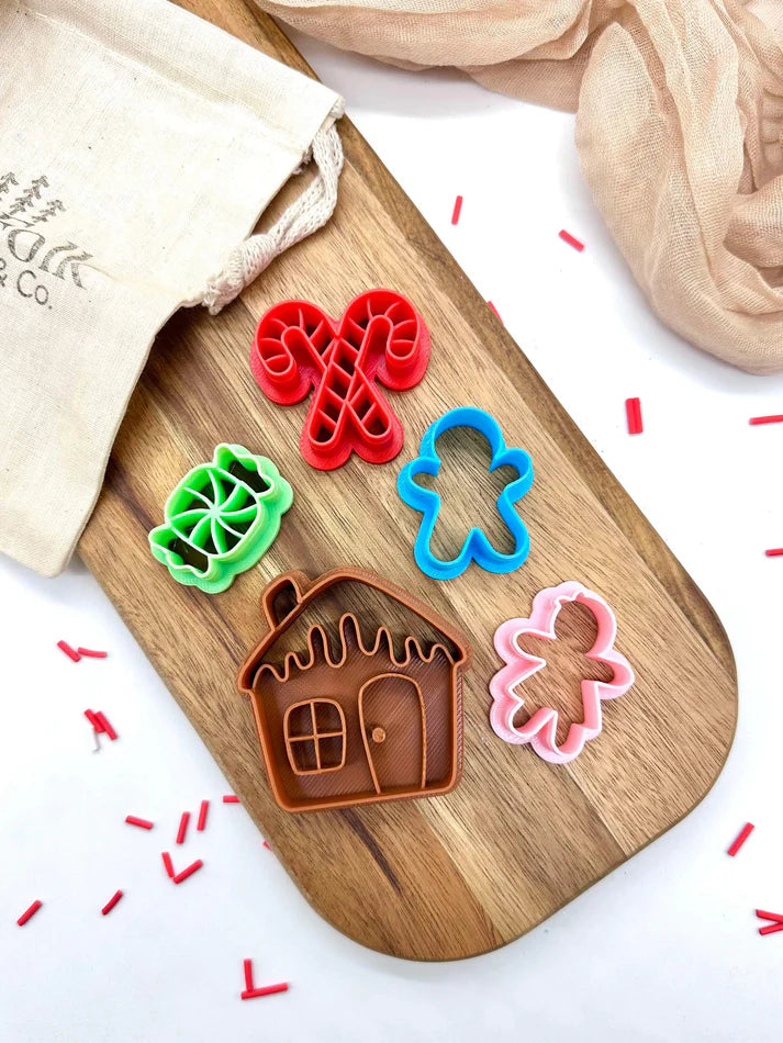 Mini Eco Cutters Set- Gingerbread