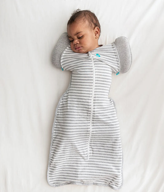 Swaddle Up Original Transition Bag 1.0 TOG - Grey Stripe