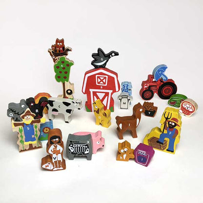 The A to Z Puzzle & Playset - Farm