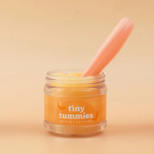 Tiny Tummies Food Jar and Spoon Set - Banana Custard