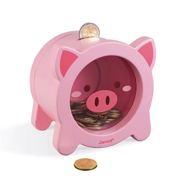 Wooden Piggy Bank