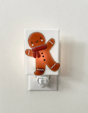 Glass Nightlight - Gingerbread