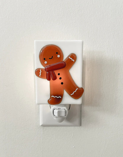 Glass Nightlight - Gingerbread