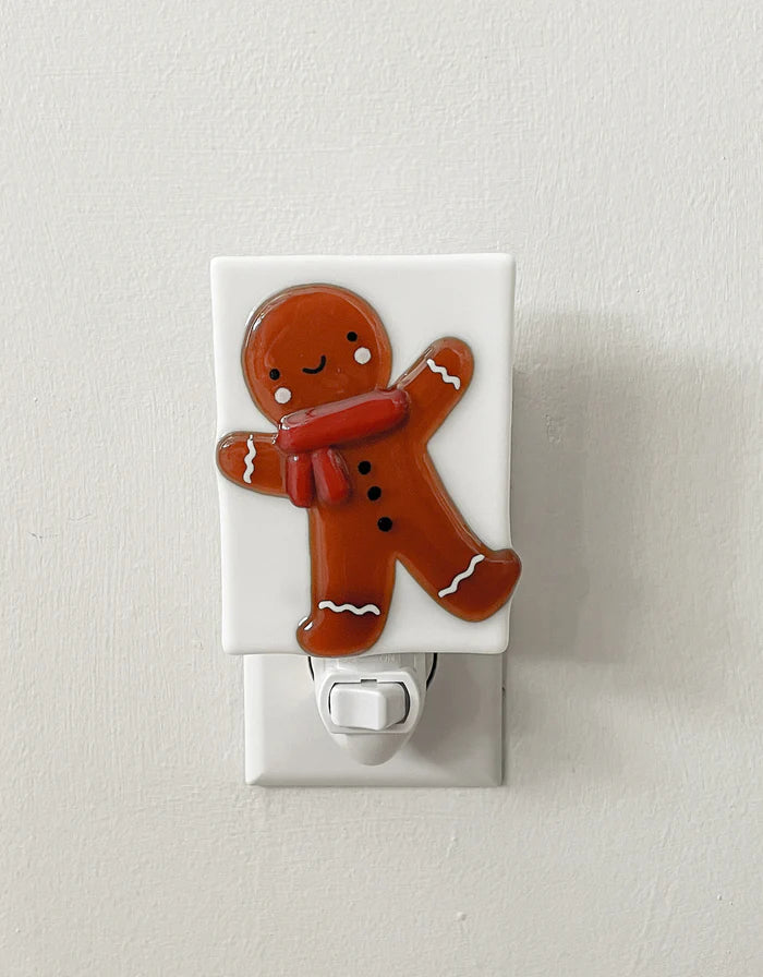 Glass Nightlight - Gingerbread