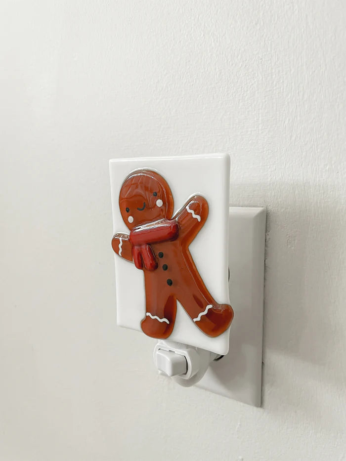 Glass Nightlight - Gingerbread