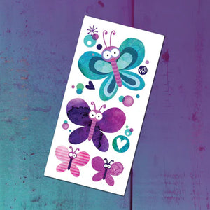 Temporary Tattoos - Beautiful Butterflies