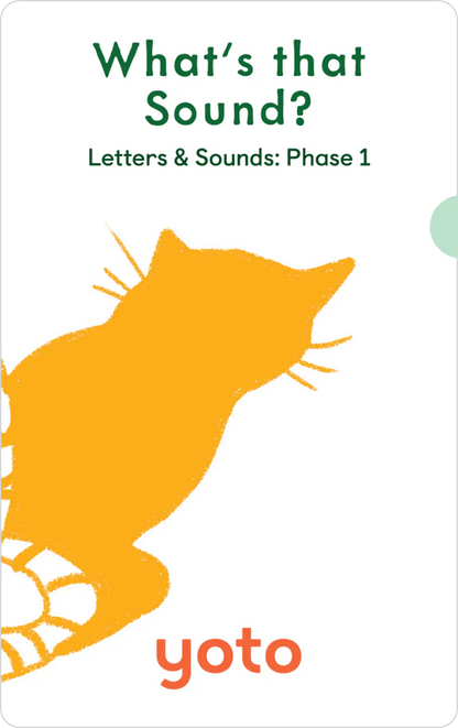 Yoto Audiobook Card Collection - Phonics: Letters & Sounds: Phase 1