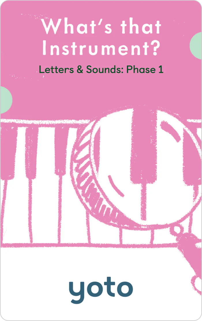 Yoto Audiobook Card Collection - Phonics: Letters & Sounds: Phase 1