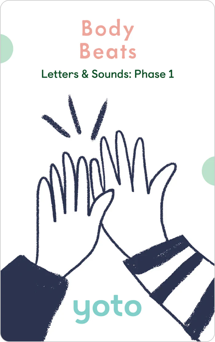 Yoto Audiobook Card Collection - Phonics: Letters & Sounds: Phase 1