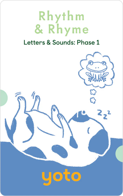 Yoto Audiobook Card Collection - Phonics: Letters & Sounds: Phase 1