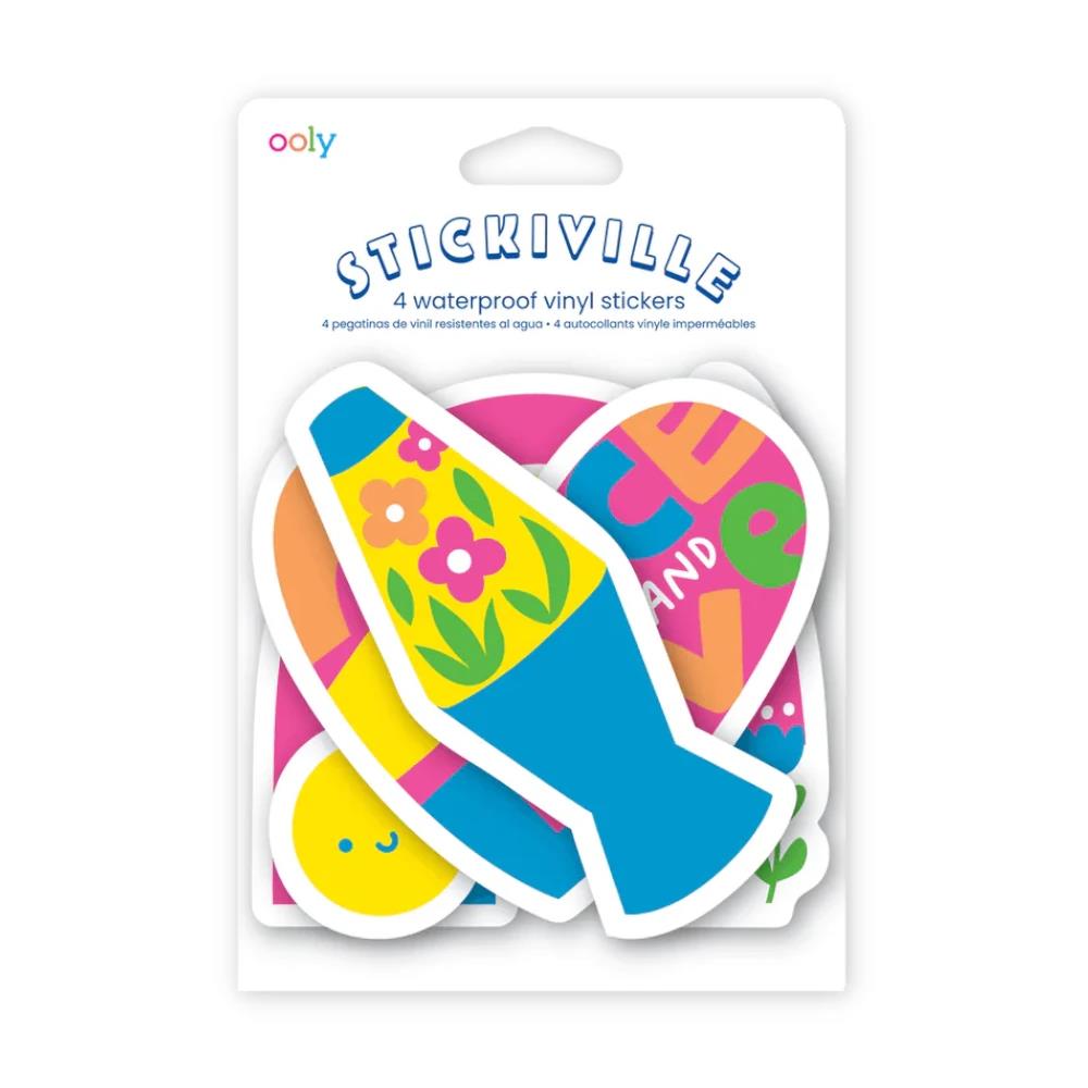 Stickiville Vinyl Stickers - Peace & Love