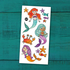 Temporary Tattoos - The Mermaids