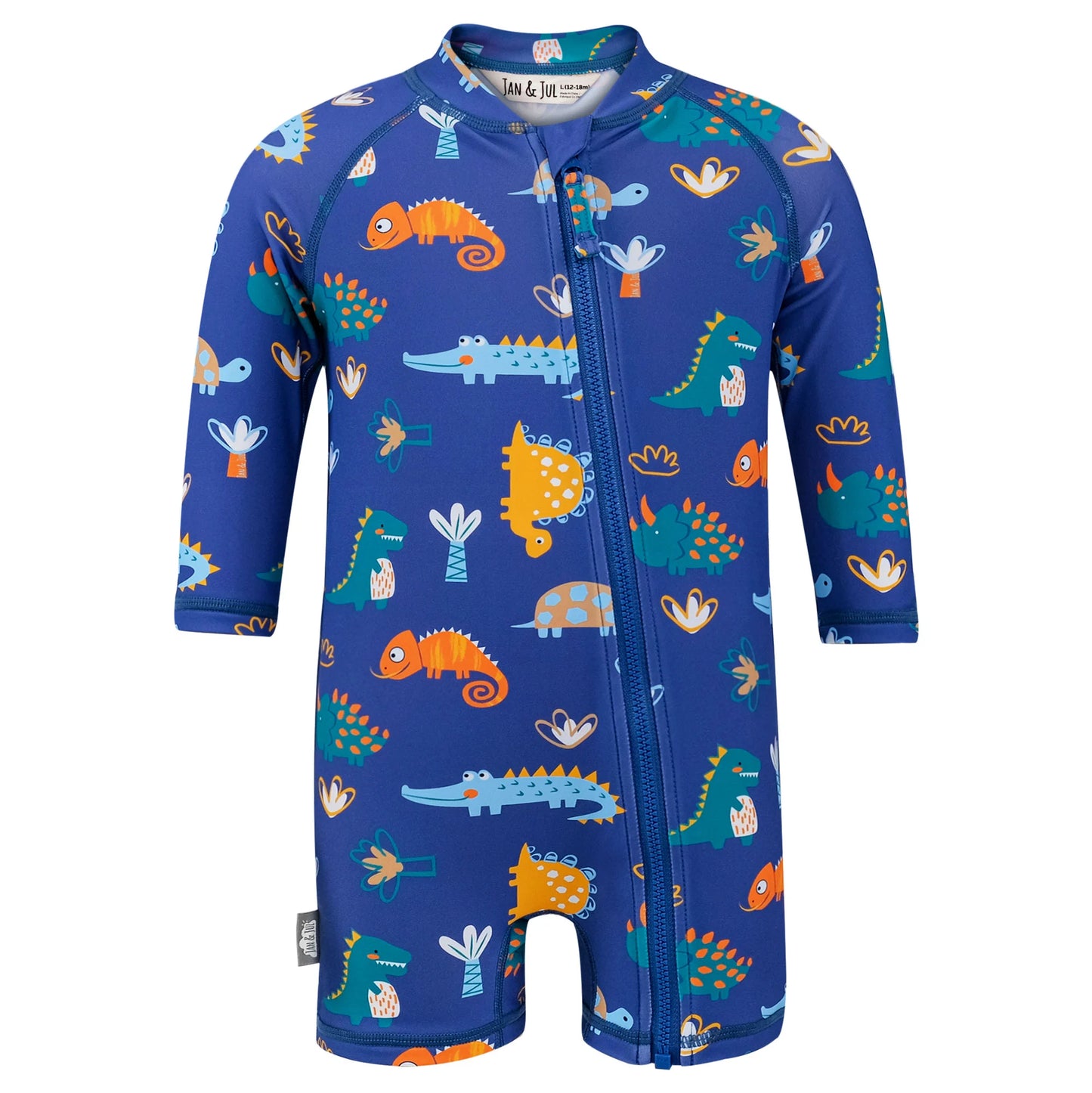 One-Piece UV Jumpsuit - Dino Buddies