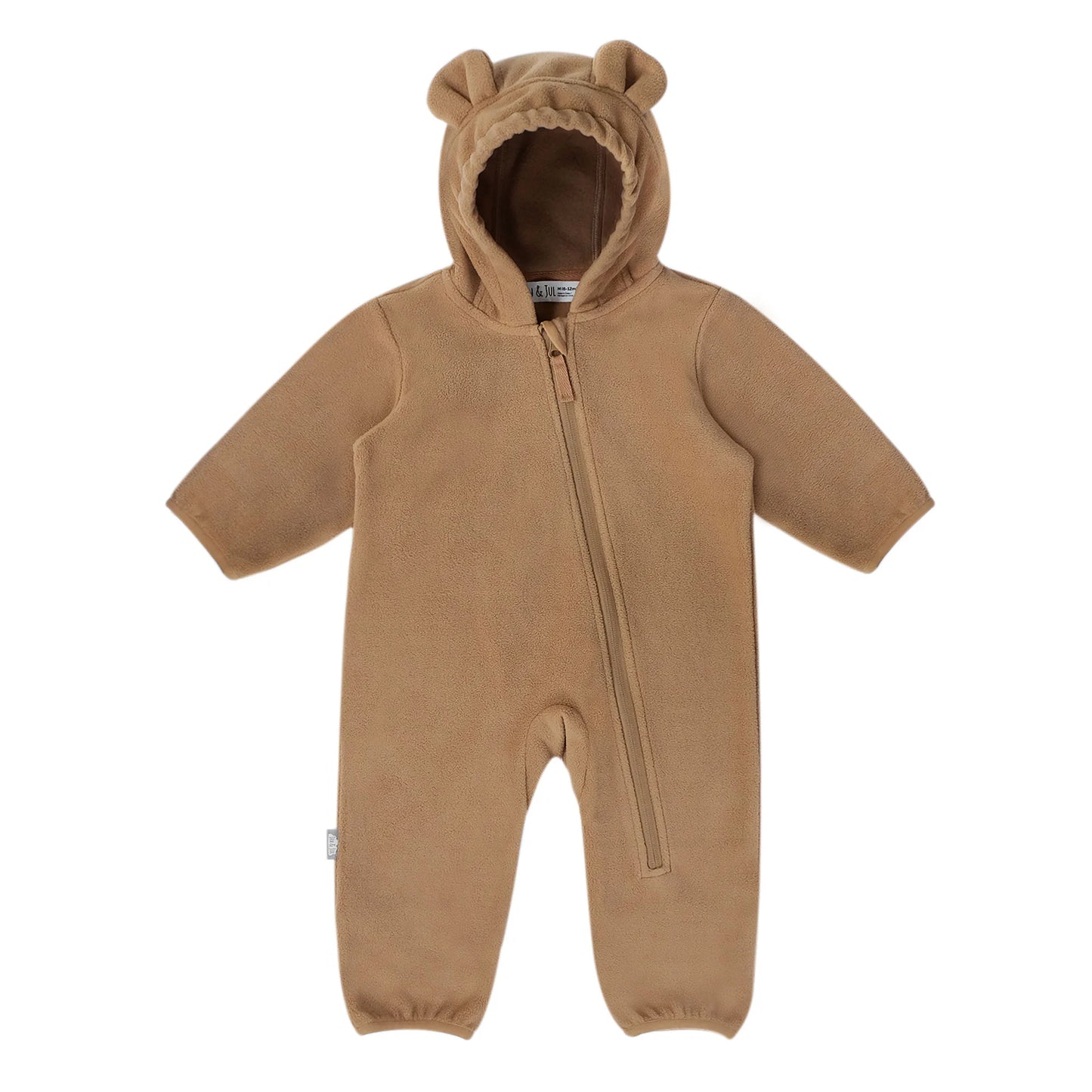 Fleece Suit - Soft Brown