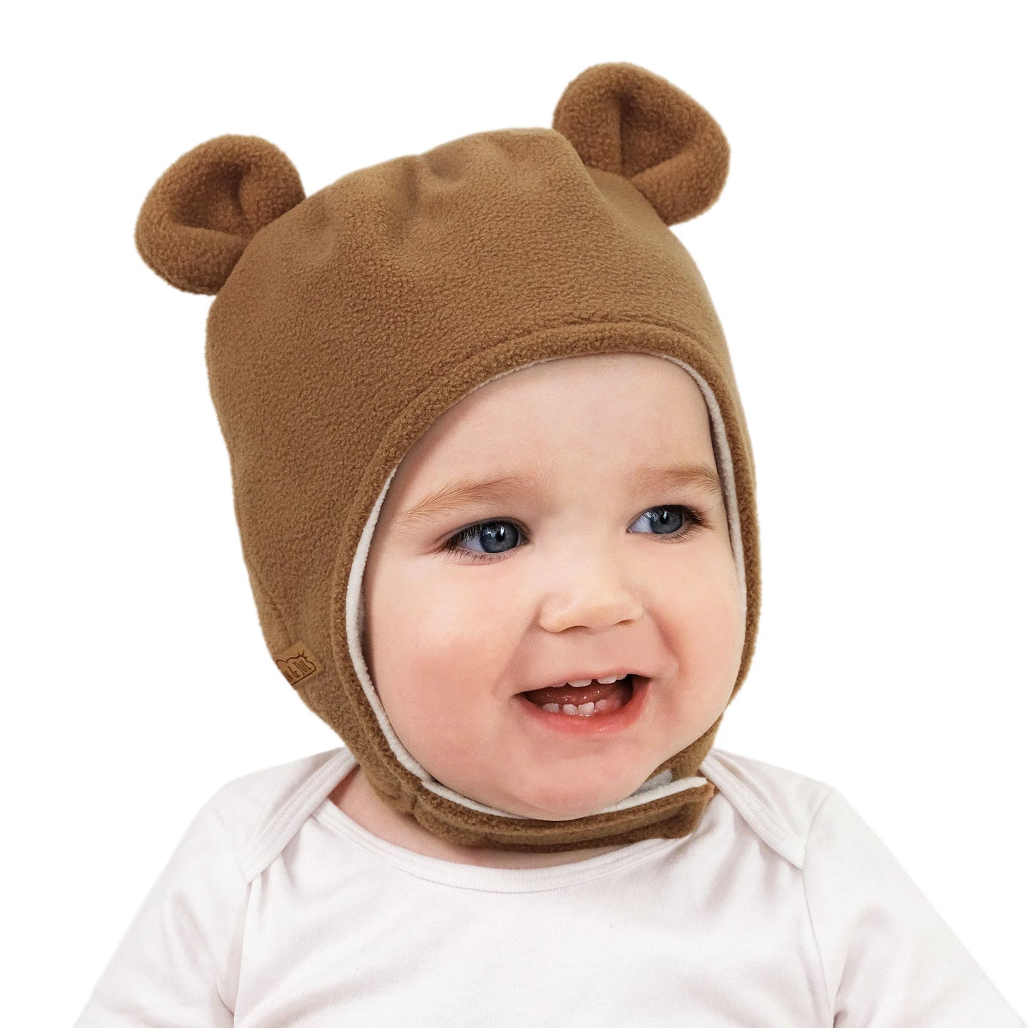 Fleece Animal Hat - Brown Bear