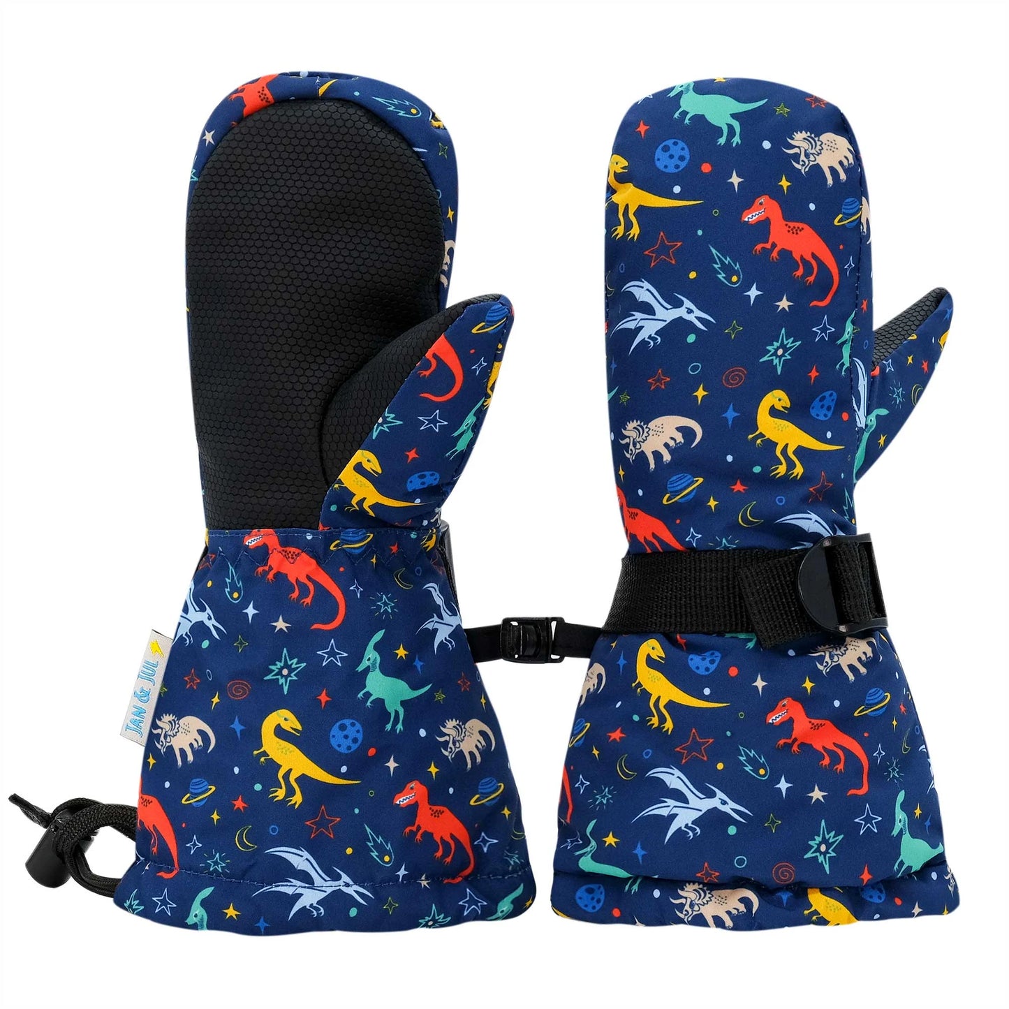 Waterproof Mitten - Space Dinos