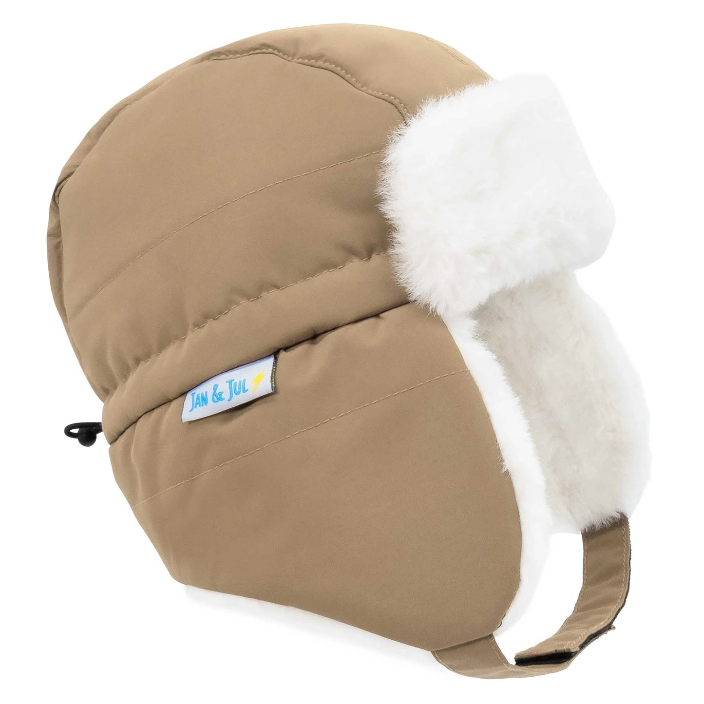 Toasty-Dry Trapper Hat - Soft Brown